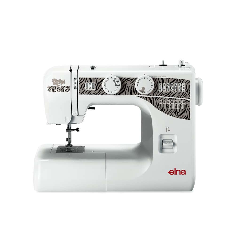 elna Sew Zebra Mechanical Sewing Machine