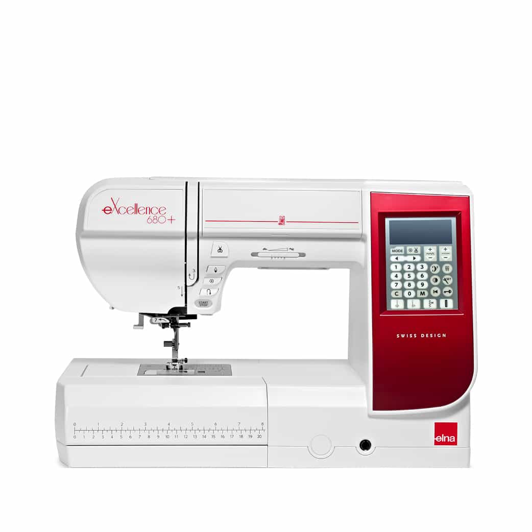 elna eXcellence 680+ Fashion & Decor edition Computerized Sewing Machine