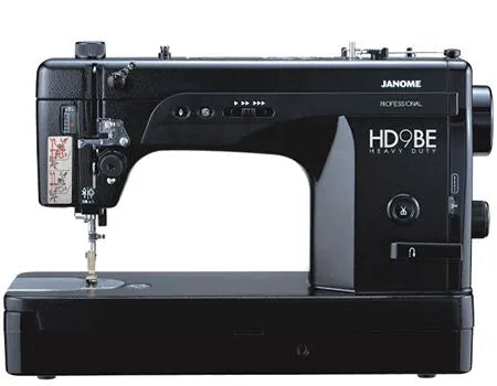 Janome HD9BE Professional Heavy Duty High Speed Straight Stitch Sewing and Quilting Machine