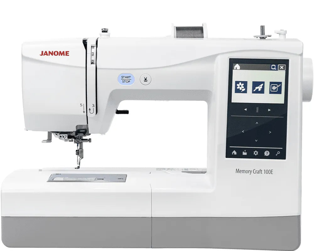 Janome Memory Craft 100E Embroidery Machine