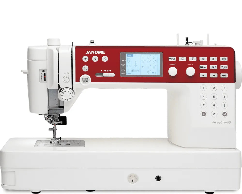 Janome Memory Craft 6650 Computerized Sewing Machine