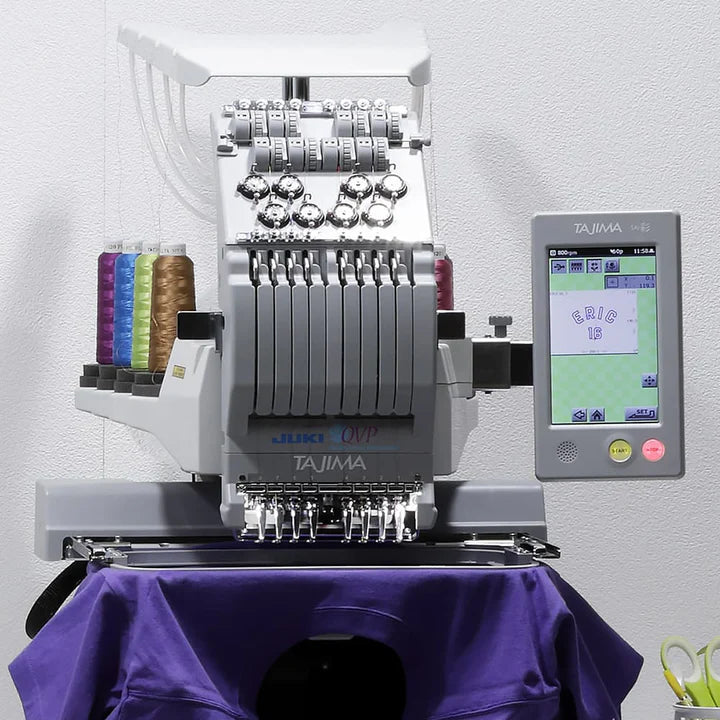 JUKI Tajima Sai 8 Needle Embroidery Commercial Machine