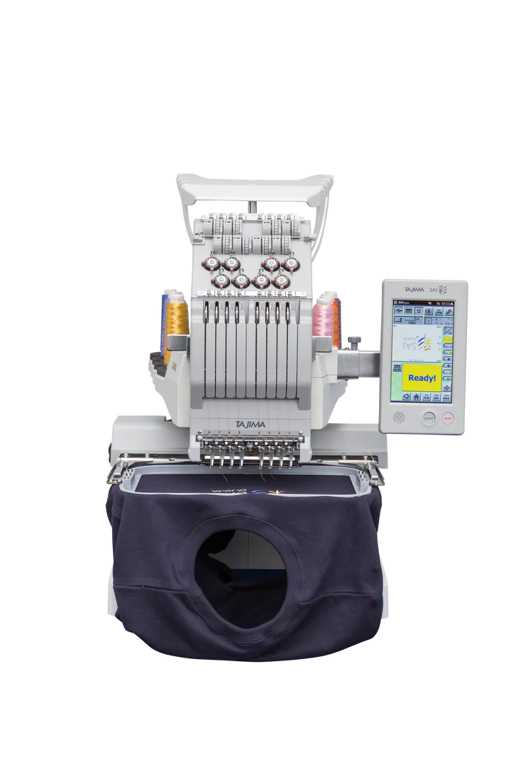 JUKI Tajima Sai 8 Needle Embroidery Commercial Machine