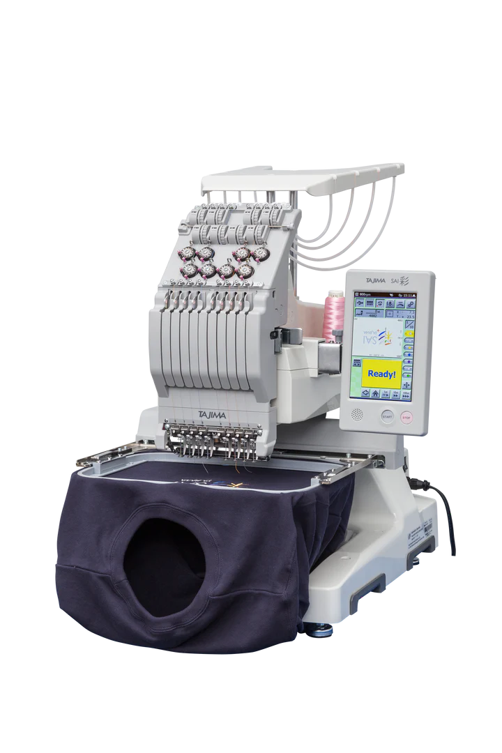 JUKI Tajima Sai 8 Needle Embroidery Commercial Machine