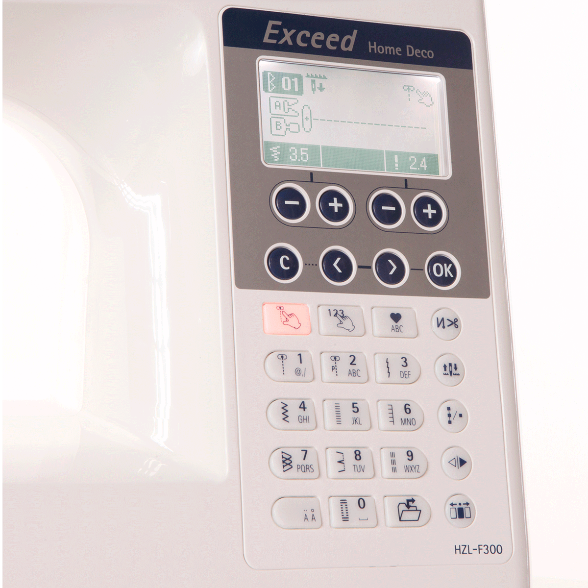 JUKI Exceed HZL-F300 Sewing Machine