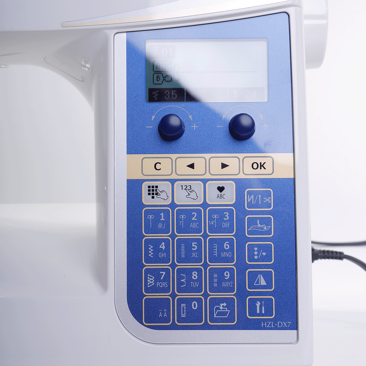 JUKI HZL-DX7 Sewing and Quilting Machine