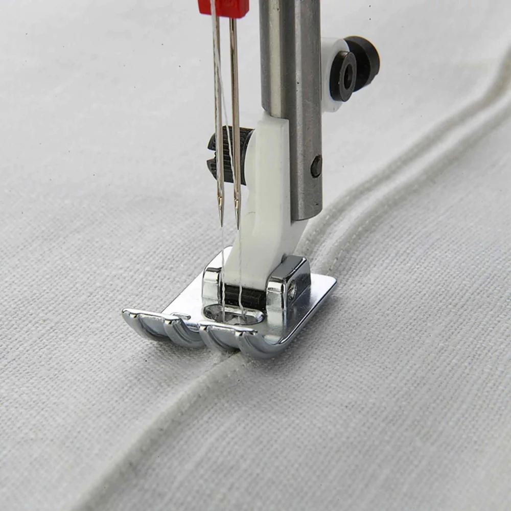 HUSQVARNA® VIKING® 3-Groove Pintuck Foot with Raised Seam Plate (8, 9)