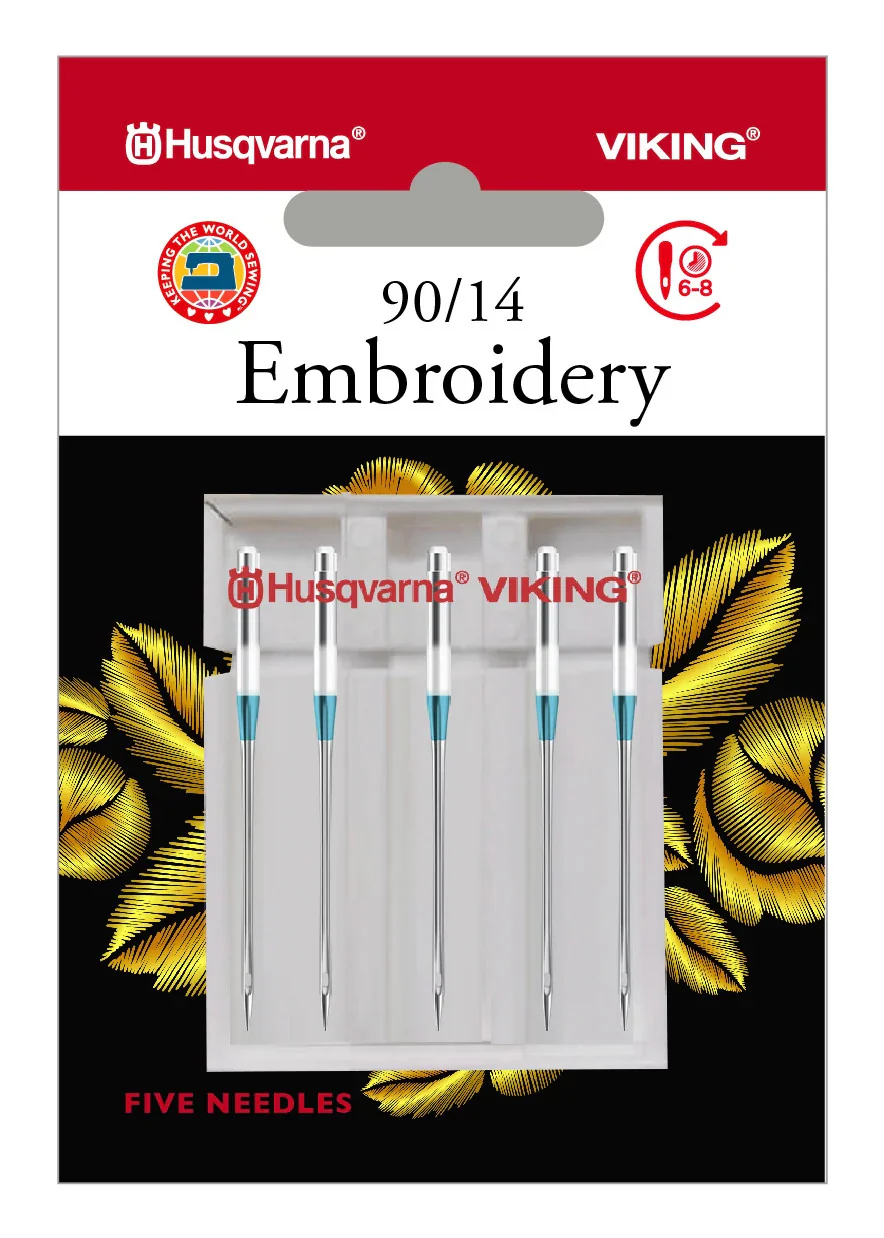 HV Embroidery Size 90-14 5-pack