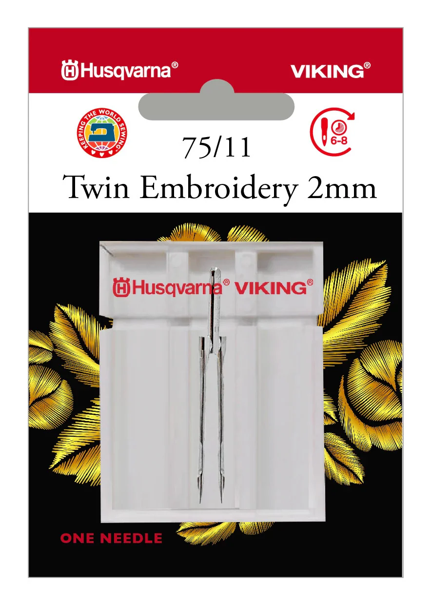HV Embroidery Twin 2.0mm Size 75-11