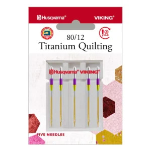 HV Quilting Titanium Size 80-12 5-pack