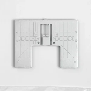 HV Standard Zigzag Needle Plate with Inch Markings