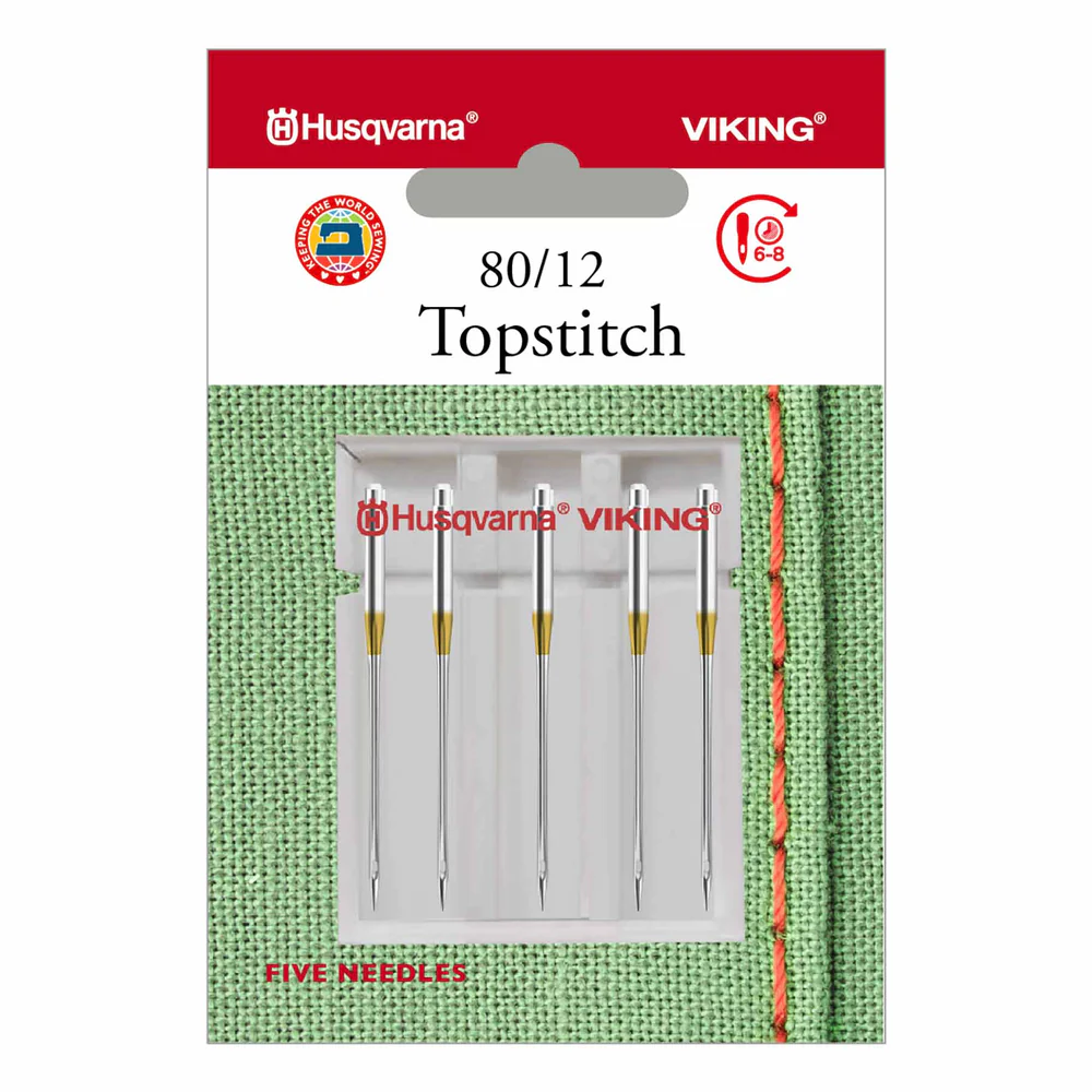 HV Topstitch Size 80-12 5-pack