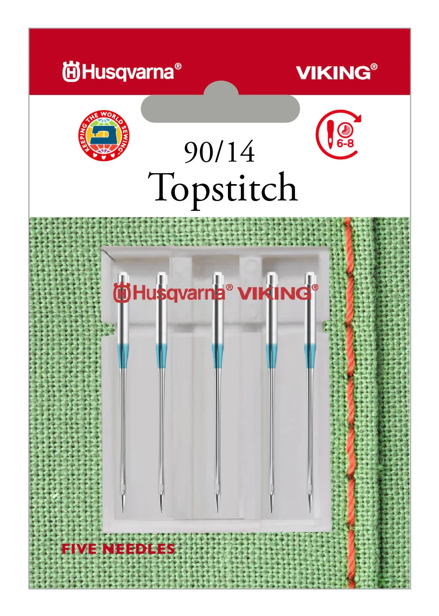 HV Topstitch Size 90-14 5-pack