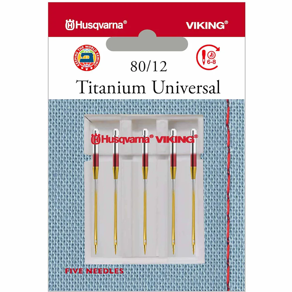 HV Universal Titanium Size 80-12 5-pack