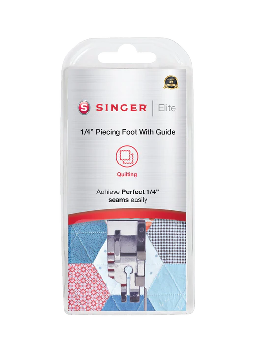 SINGER Elite 1-4 Piecing Foot with Guide
