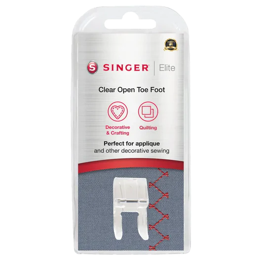 SINGER Elite Clear Open Toe Presser Foot