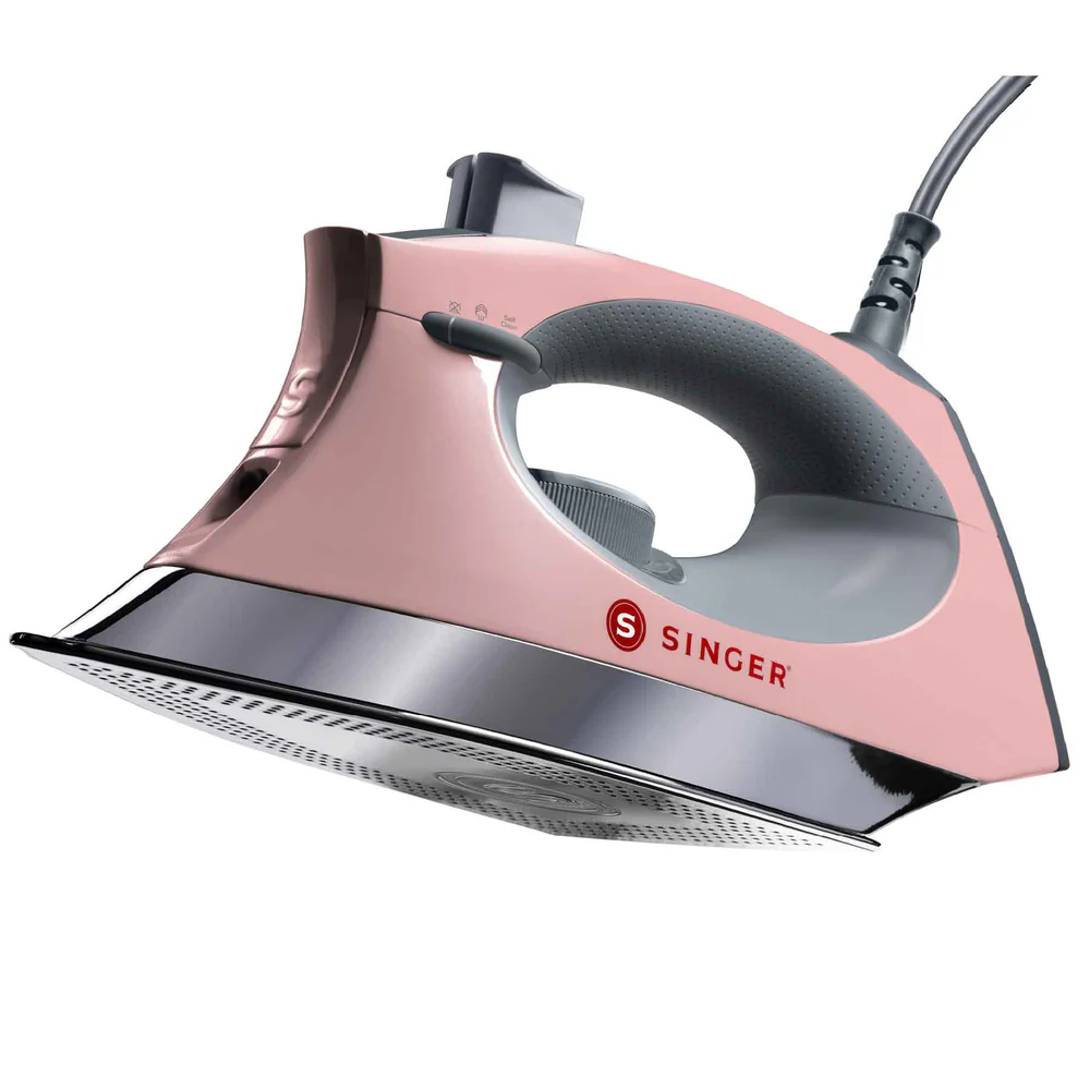 SINGER SteamCraft Steam Iron Pink-Gray