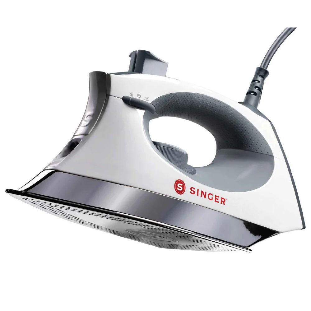 SINGER SteamCraft Steam Iron White-Gray