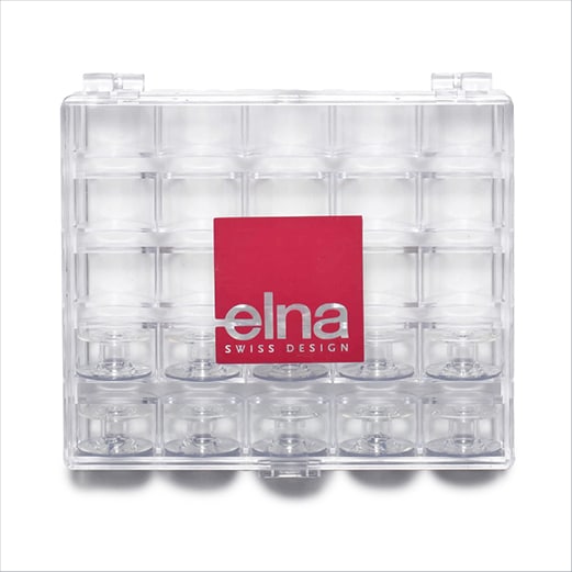 Elna Easy Bobbin 10pk with a case