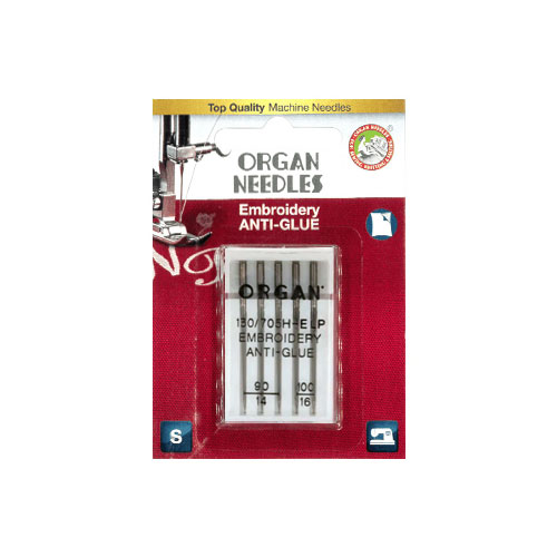 Organ Anti-Glue Needles Assorted 5 pk