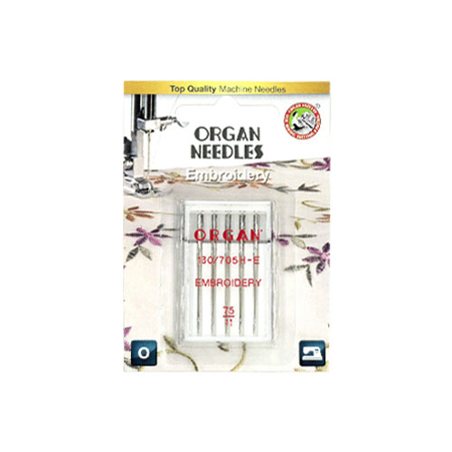 Organ Embroidery Needles 75/11 5 pk