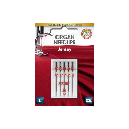 Organ Jersey Needles 80/12 5 pk