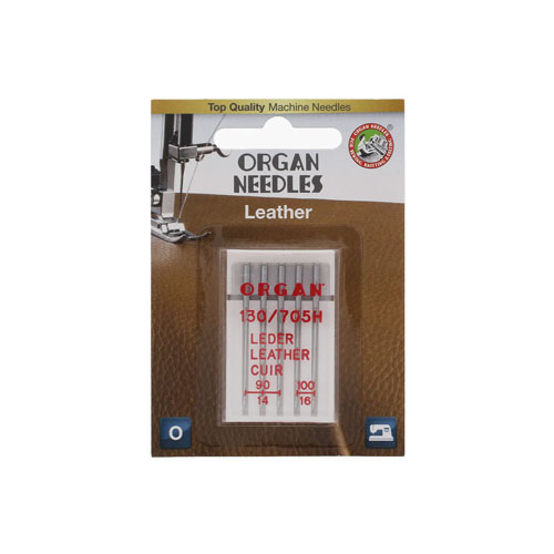 Organ Leather Needles Assorted 5 pk