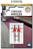 Organ Twin 1.6 70/10 Needles 2 pk