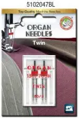 Organ Twin 3.0 80/12 Needles 2 pk