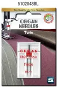 Organ Twin 4.0 80/12 Needle