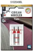 Organ Twin 2.0 90/14 Needles 2 pk