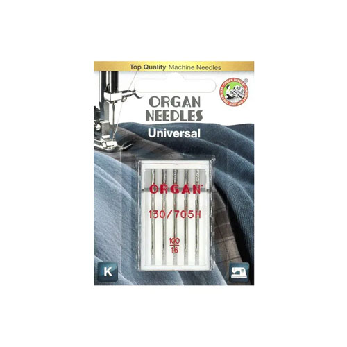 Organ Universal Needles 100/16 5 pk