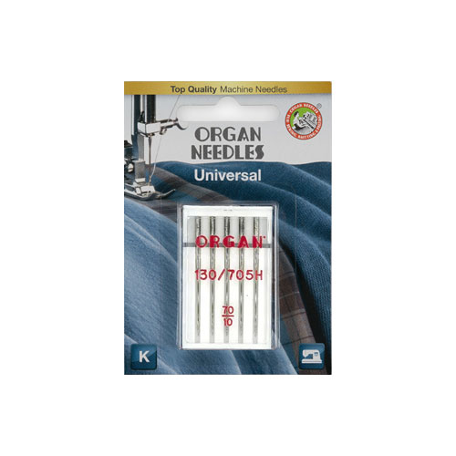 Organ Universal Needles 70/10 5 pk